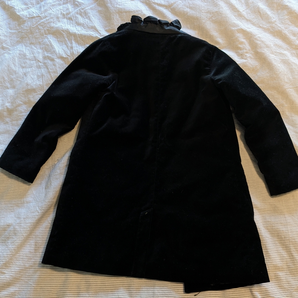 Velvet Dress Coat - Picture 9 of 10